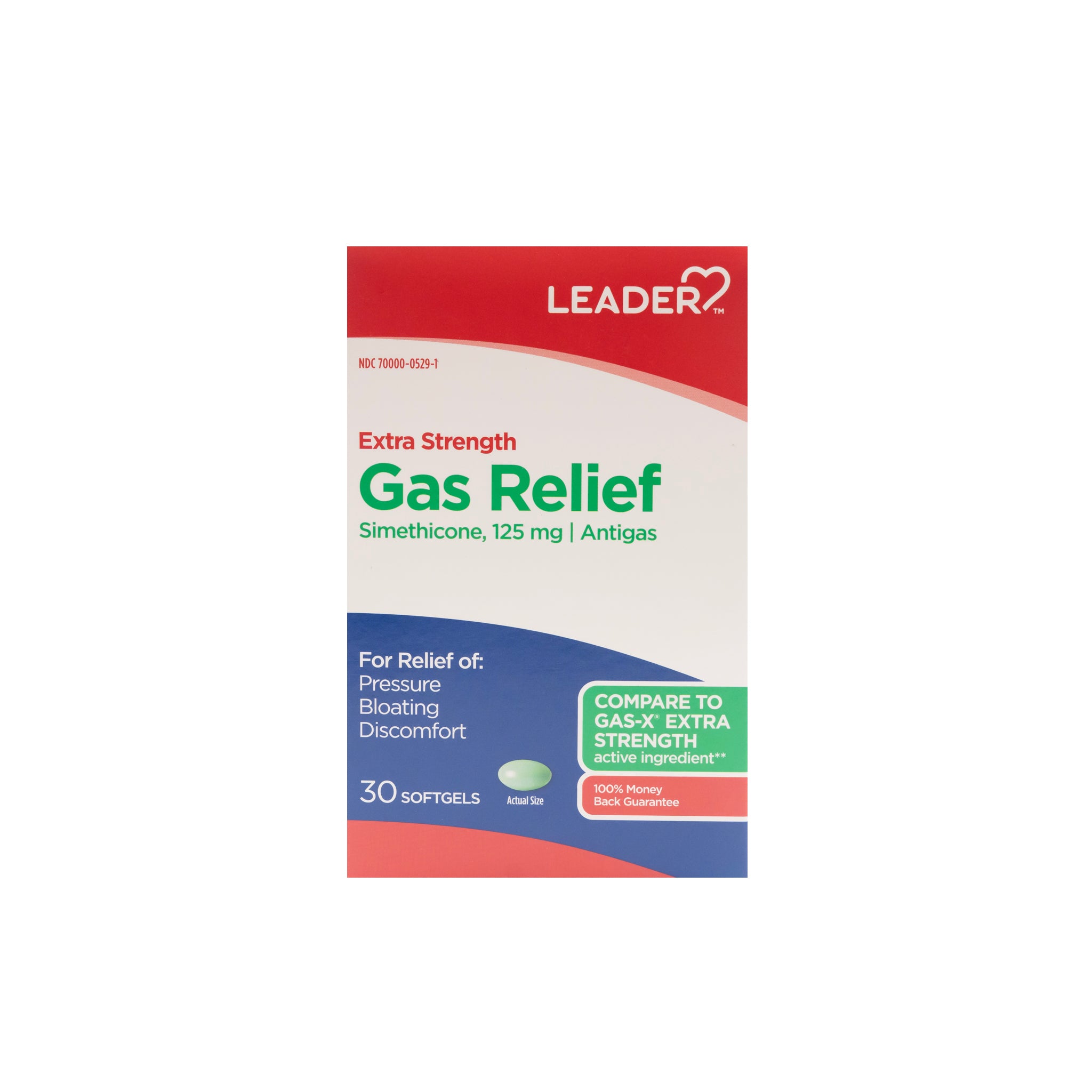 Gas Relief 125 mg XS Softgels